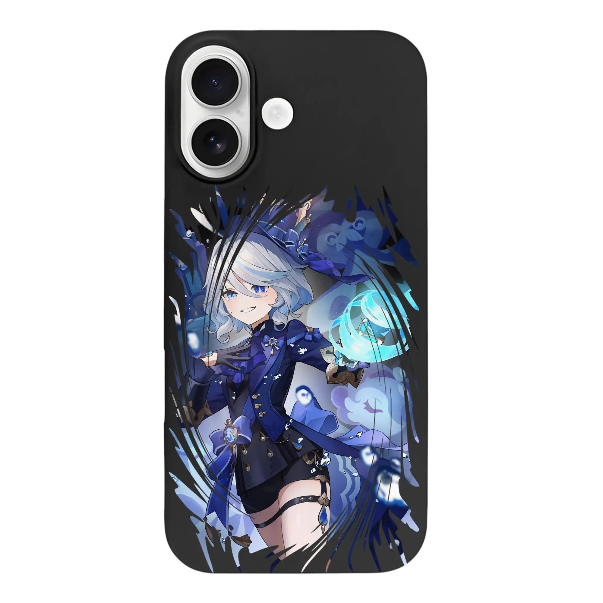 原 神 グッズ フリーナ - iPhone 17 シリーズ シリコンケース 薄型 耐衝撃 指紋防止 ソフトタッチカバー 精密フィット 傷防止 保護ケース iPhone 17/17 Air/17 Pro/17 Pro Max 対応